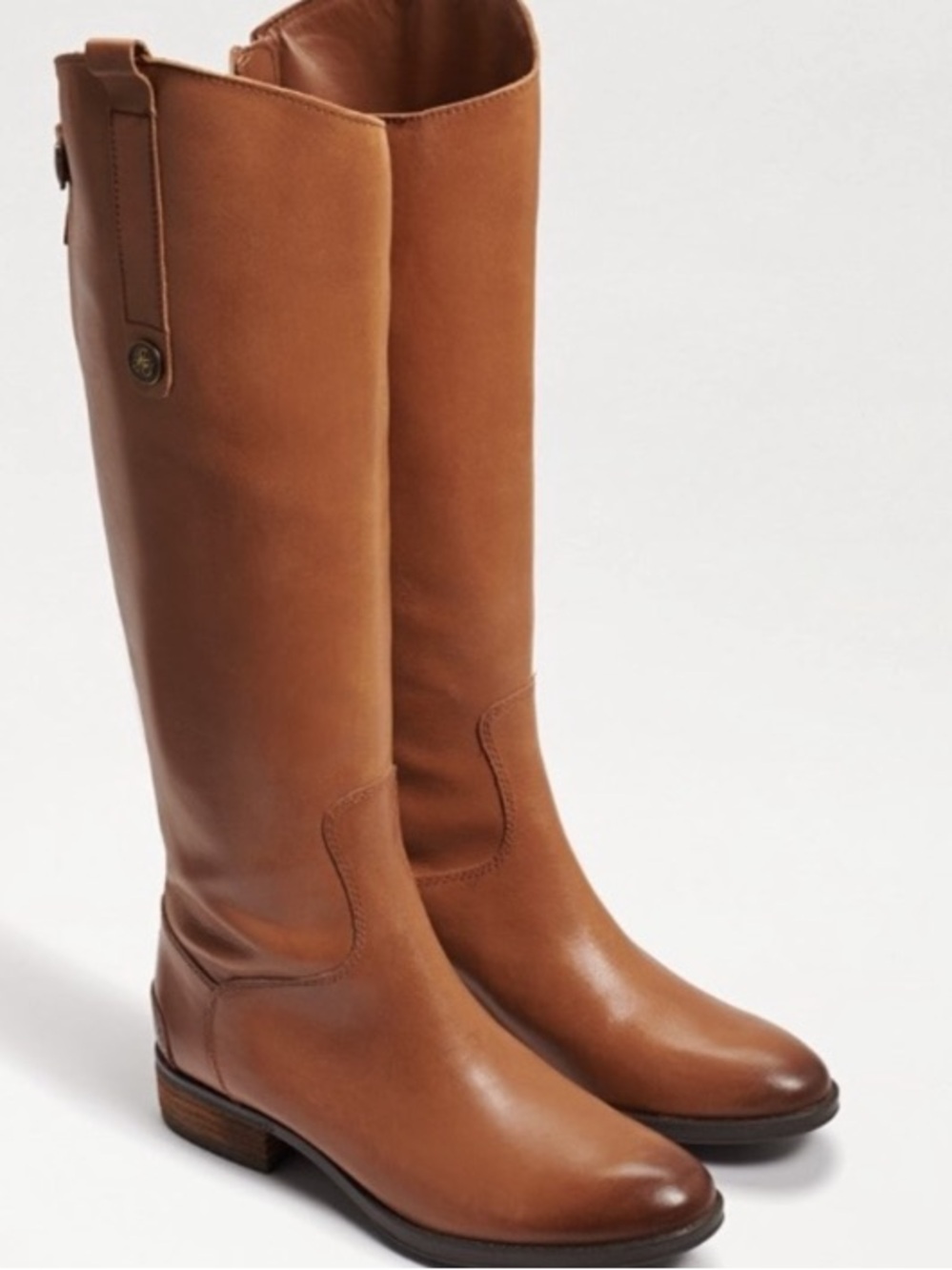 Sam Edelman Penny Riding Boots Equestrian Style Leather Classic  Old Money Chic